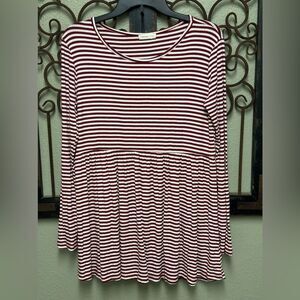 Flamingo Urban striped long sleeve top
